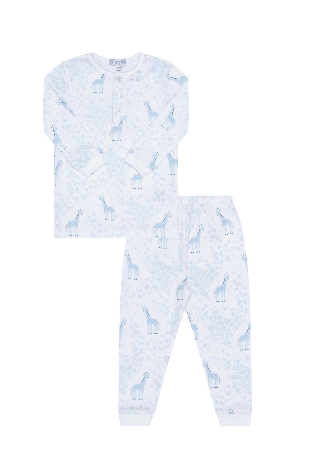 Blue/Pink Giraffe Print Pajama
