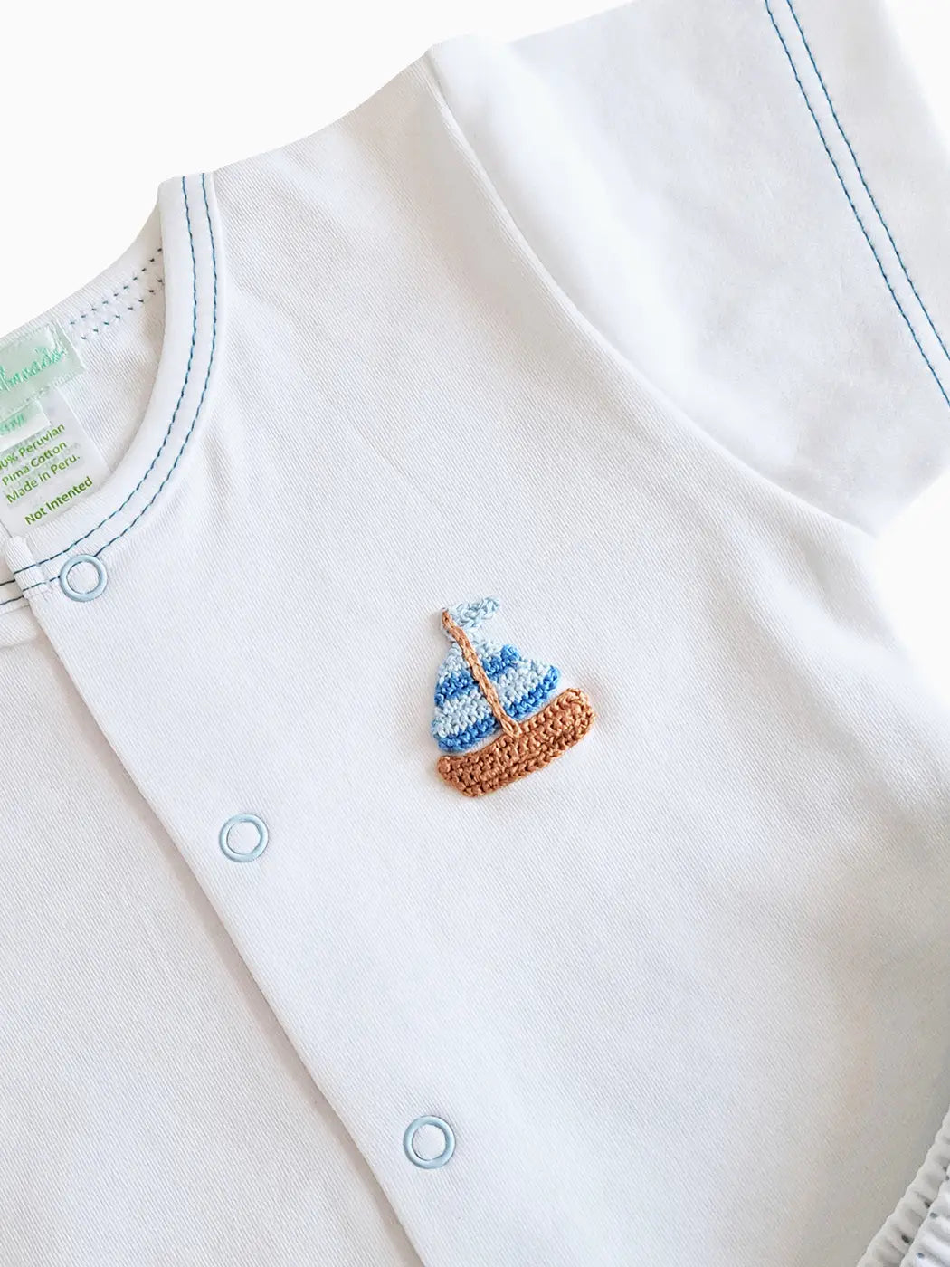 Baby Boy's "Sailboat" Diaper Set