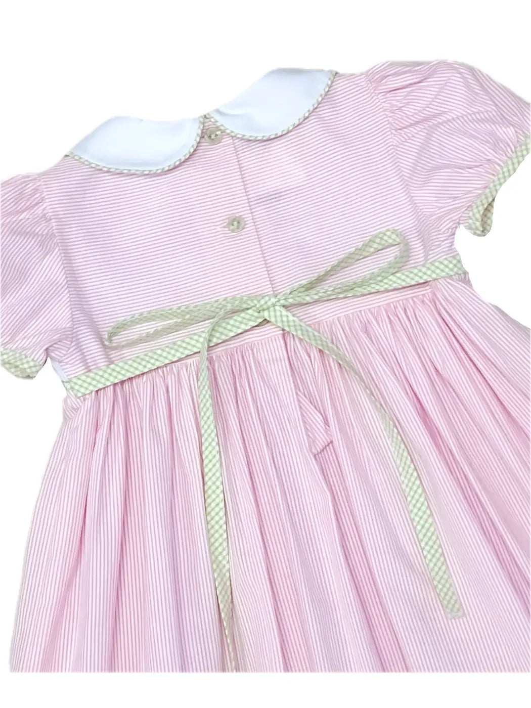 Easter Bunnies Girl Smocked Dress