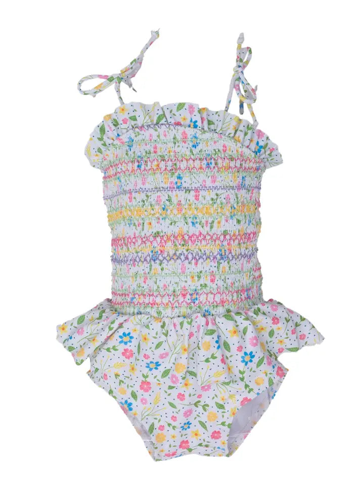 Bayside Petite Floral One Piece Swimsuit