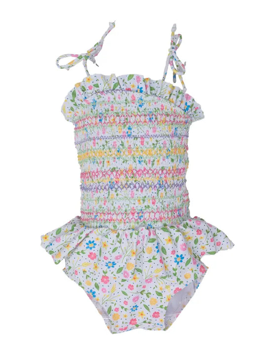 Bayside Petite Floral One Piece Swimsuit