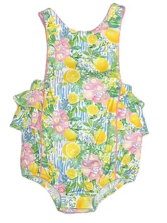 Positano Baby Girl Sun Bubble and Sun Hat