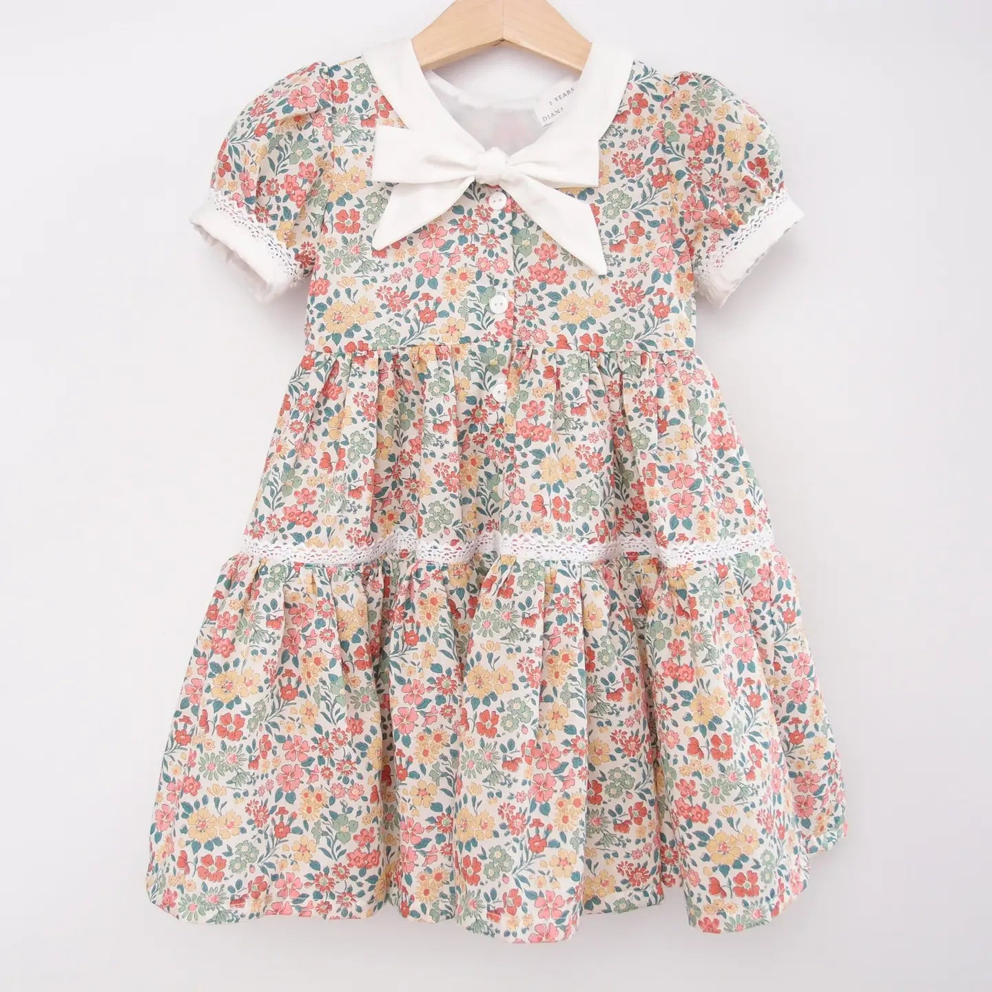 Annabelle Girl Dress Made with Liberty Fabric