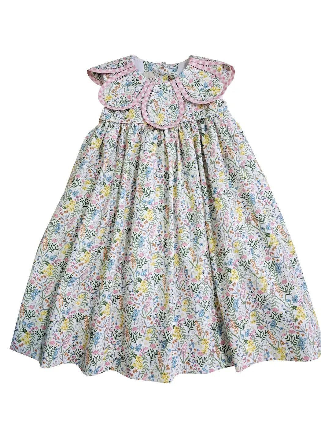 Petal Floral Float Sleeveless Girls Dress