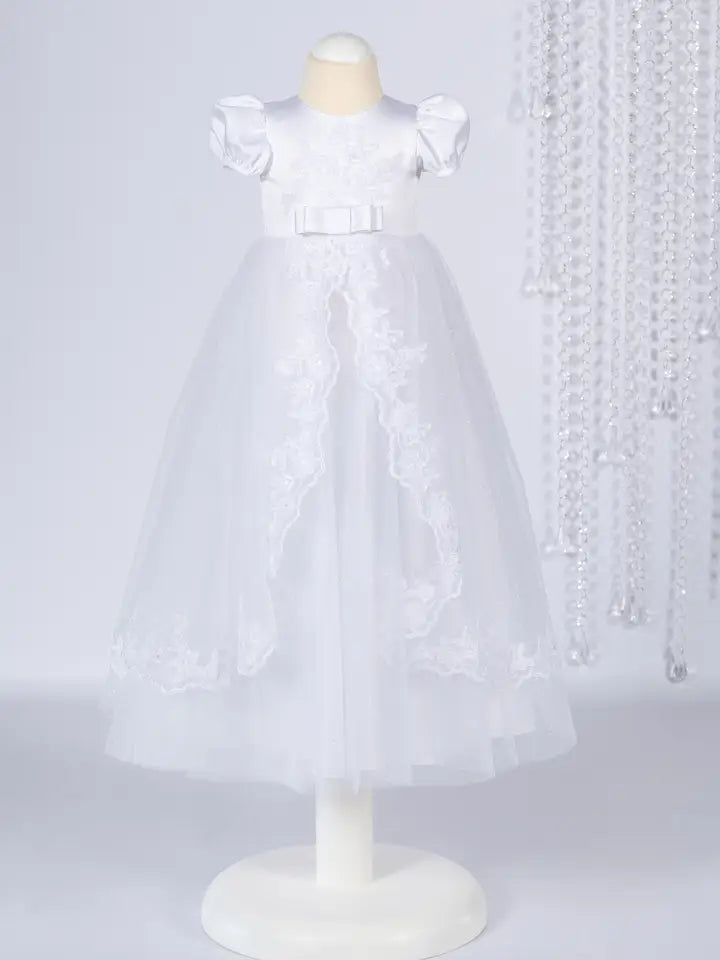 *PREORDER* Lace Baby Girl Christening Gown