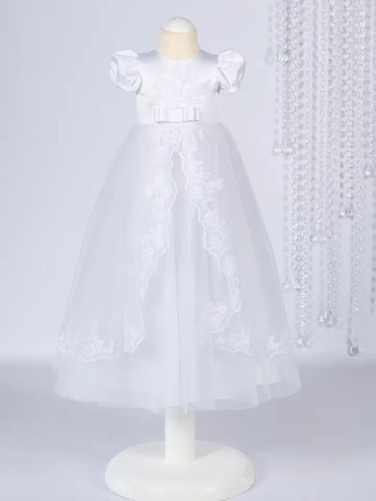 *PREORDER* Lace Baby Girl Christening Gown