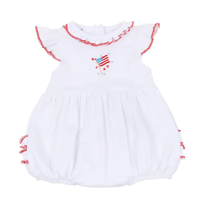 A Sparkly Fourth Ruffle Bubble