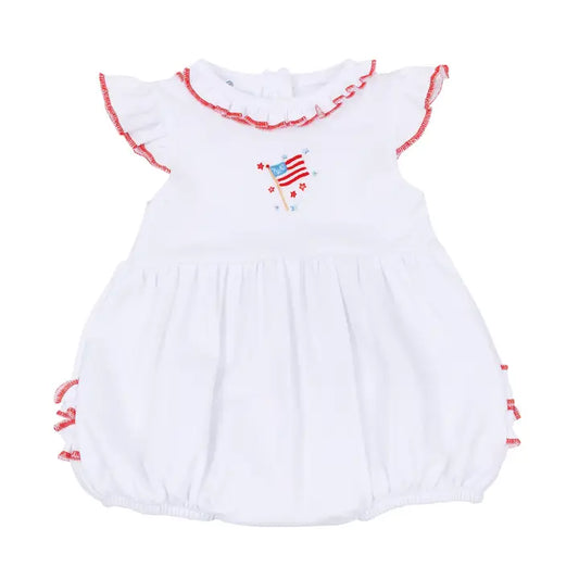 A Sparkly Fourth Ruffle Bubble