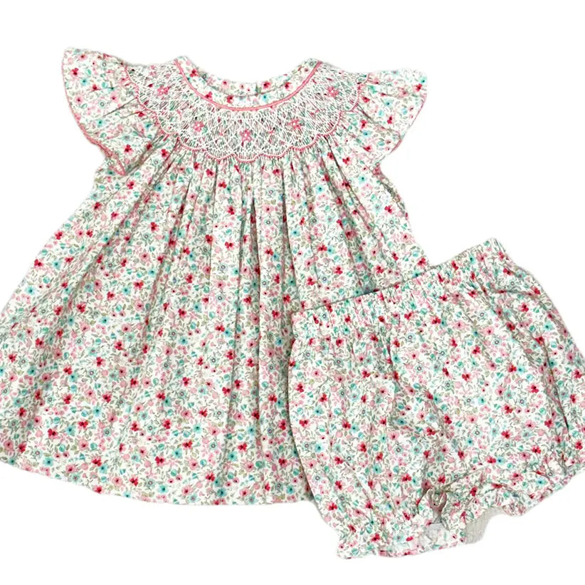 Annalynn Girls Smocked Bishop
