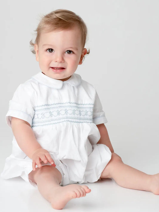 *PRE-ORDER* Louis Smocked Romper
